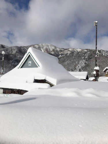 雪の甲津原2020