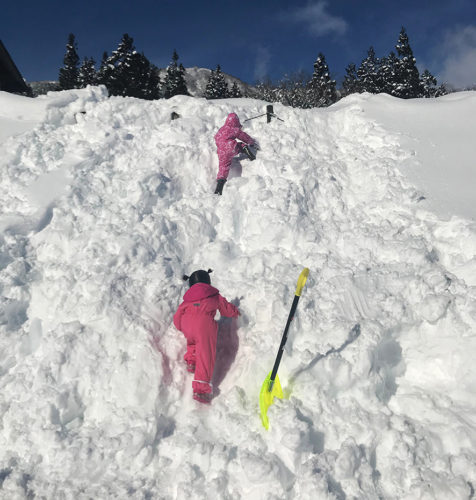 雪の甲津原2020